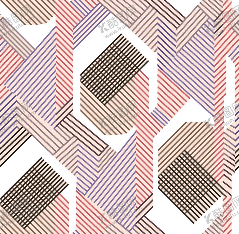 编号：46258609260703314732【酷图网】源文件下载-大牌线条格子女装