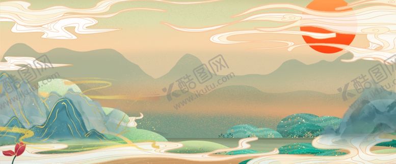 编号：25669905051638568370【酷图网】源文件下载-国潮背景