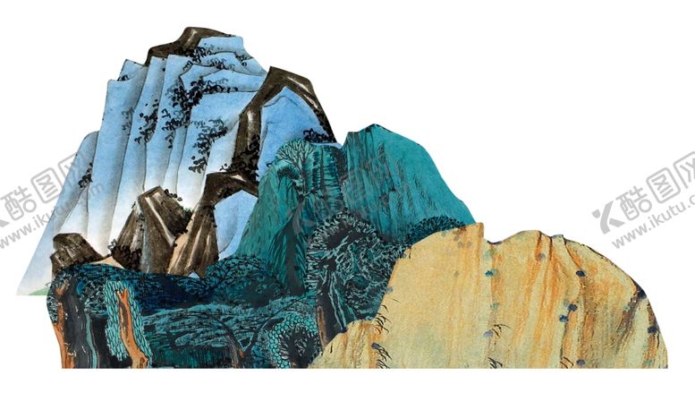 编号：10365509191423097706【酷图网】源文件下载-山水画素材