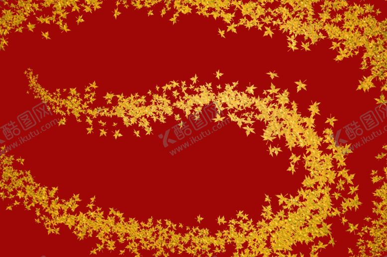 编号：87283809140159147775【酷图网】源文件下载-洒金枫叶螺旋底纹背景