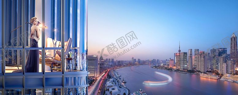 编号：58673405032008122646【酷图网】源文件下载-江景豪宅