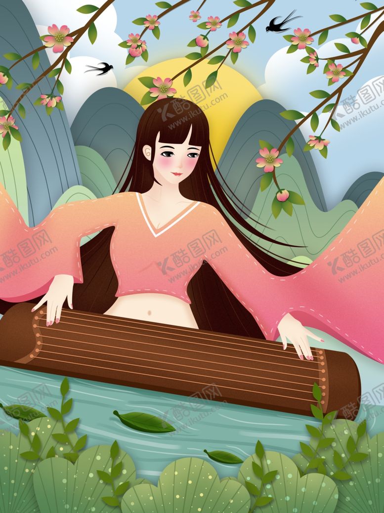 编号：22419011010336478239【酷图网】源文件下载-春分海报