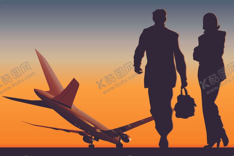 编号：35292310042315003957【酷图网】源文件下载-卡通造型民航客机飞机图片