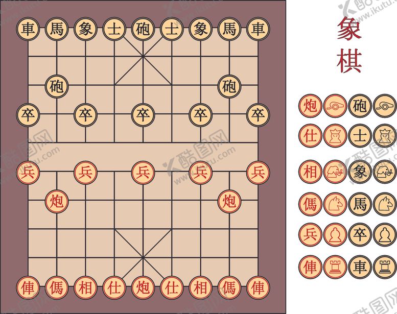 编号：15670110221301209459【酷图网】源文件下载-象棋
