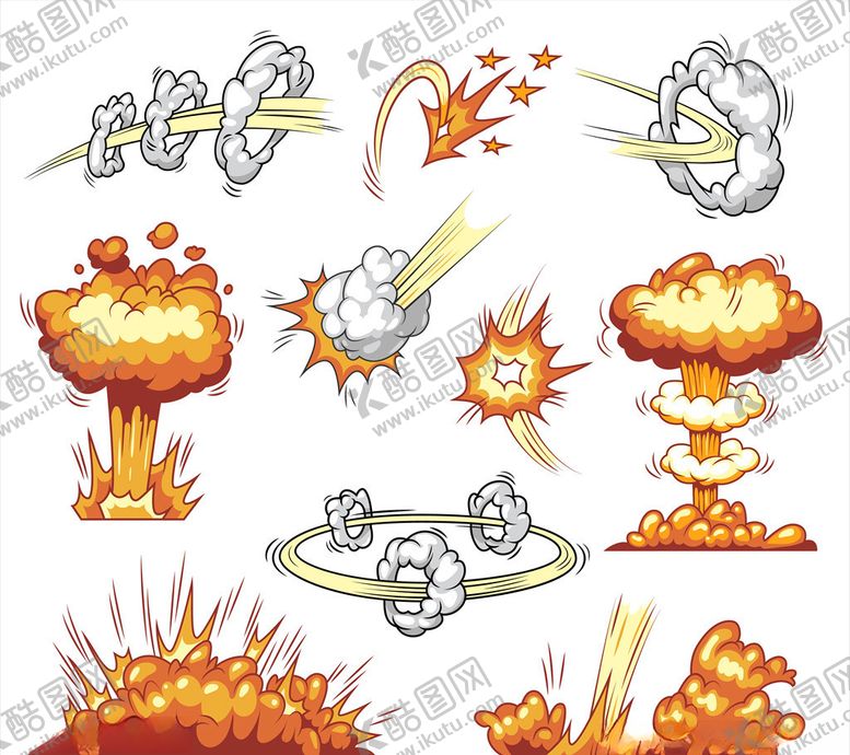 编号：75192910311746434327【酷图网】源文件下载-卡通爆炸