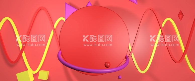 编号：37118710252319537681【酷图网】源文件下载-C4D模型喜庆风格电商立体