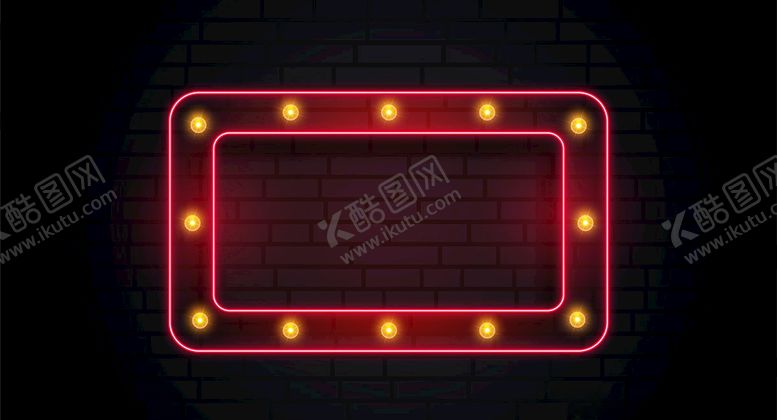 编号：28848905020421572172【酷图网】源文件下载-霓虹灯光效素材