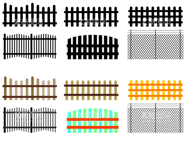 编号：92104709180841586501【酷图网】源文件下载-围栏