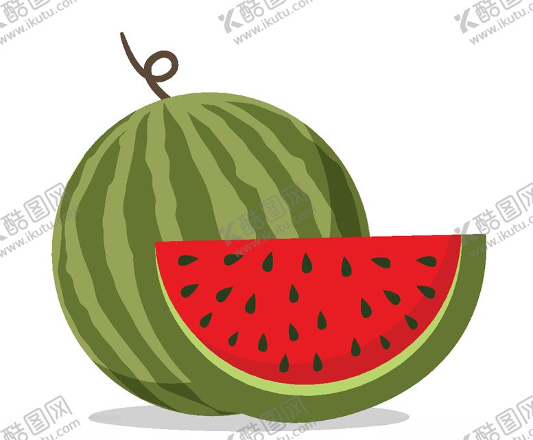 编号：68095509190815377154【酷图网】源文件下载-手绘西瓜