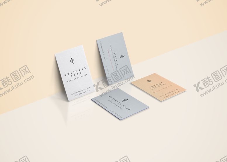 编号：12363210300455347472【酷图网】源文件下载-名片样机