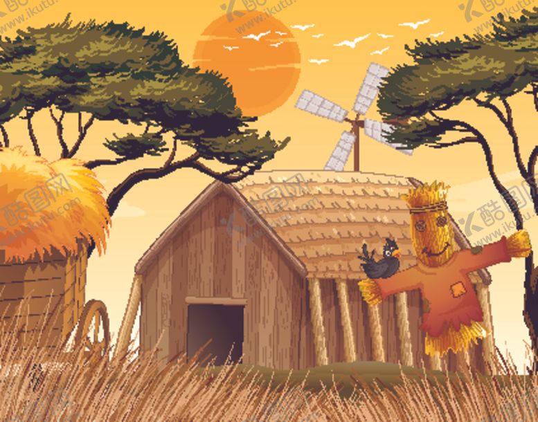编号：26629109170052409937【酷图网】源文件下载-卡通农场