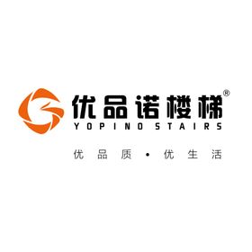 优品诺楼梯logo品牌标志