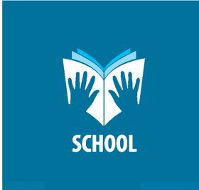 学校logo