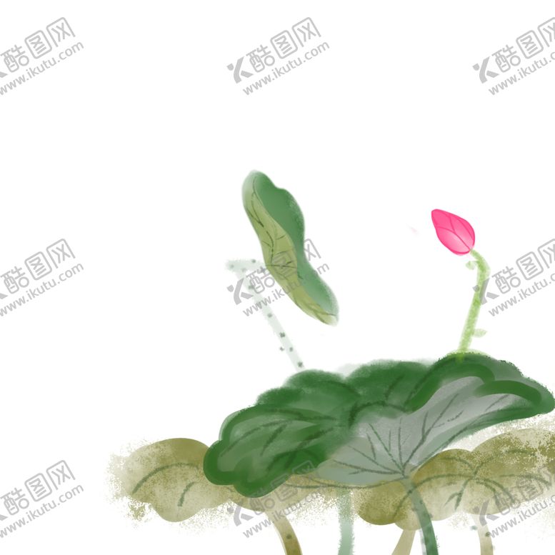 编号：92620105041834577272【酷图网】源文件下载-荷花元素