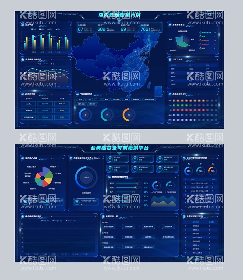 编号：32004612020039093846【酷图网】源文件下载-数据大屏大数据界面设计