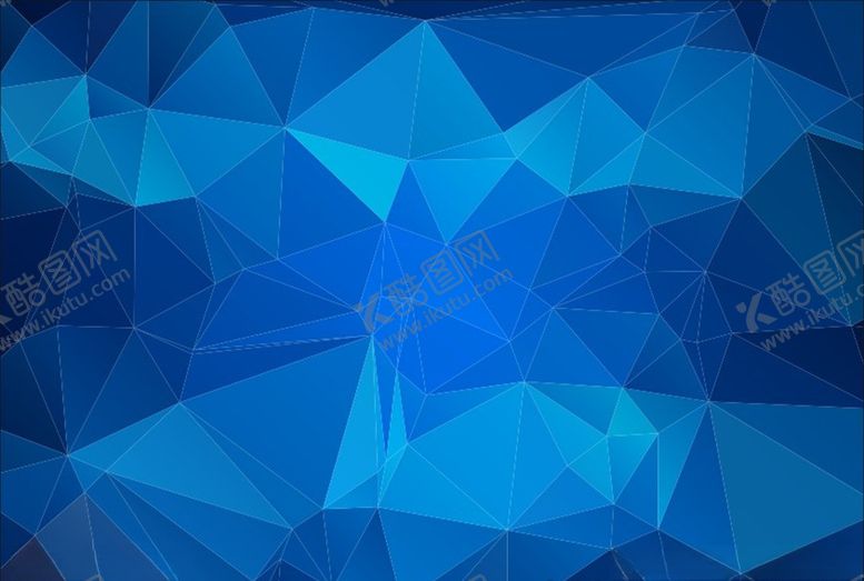 编号：64786007072148353302【酷图网】源文件下载-蓝色科技几何背景