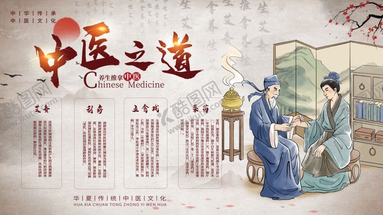 编号：78639201130807553390【酷图网】源文件下载-中医养生海报
