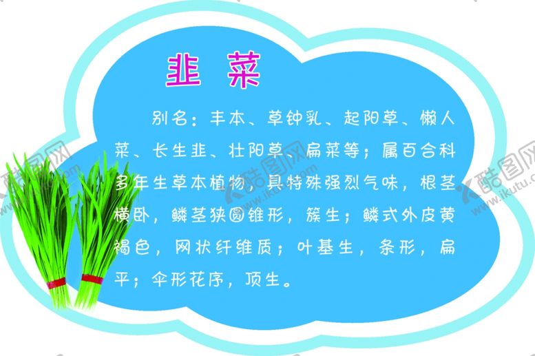 编号：88653409180224554270【酷图网】源文件下载-蔬菜牌韭菜