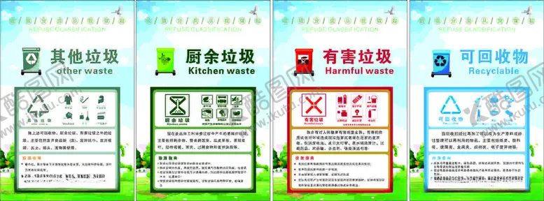 编号：58787606291754003083【酷图网】源文件下载-垃圾分类回收