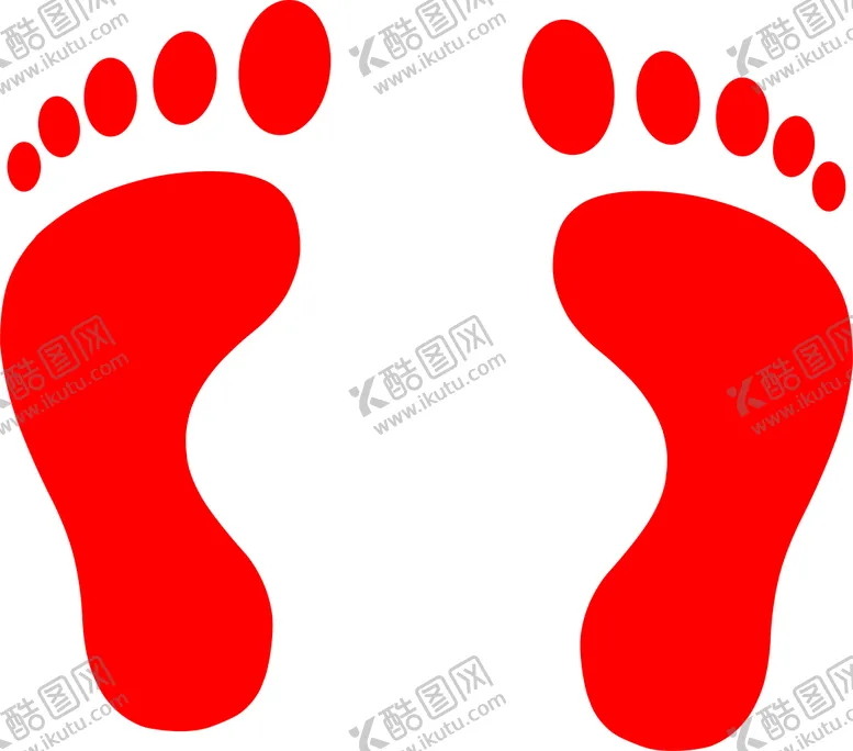 编号：18369910240647132629【酷图网】源文件下载-脚印