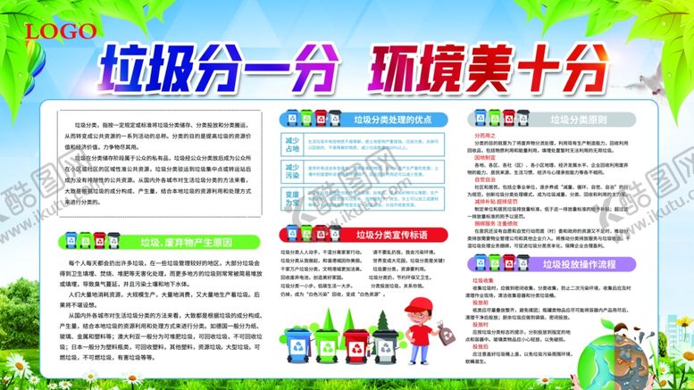 编号：10702905132359477391【酷图网】源文件下载-环境保护垃圾分类