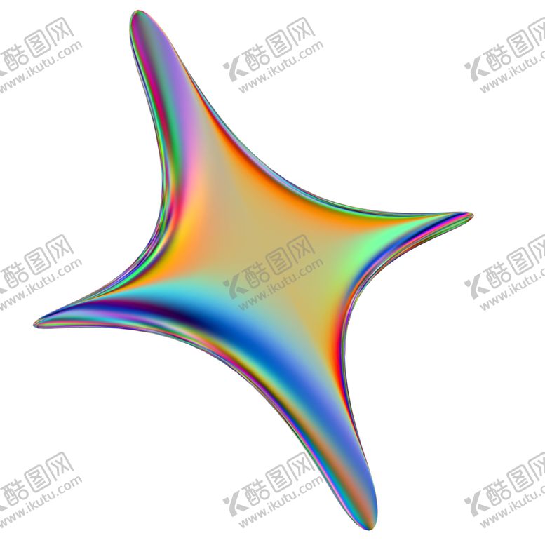 编号：78965201260938335618【酷图网】源文件下载-未来科幻金属全息镭射立体素材