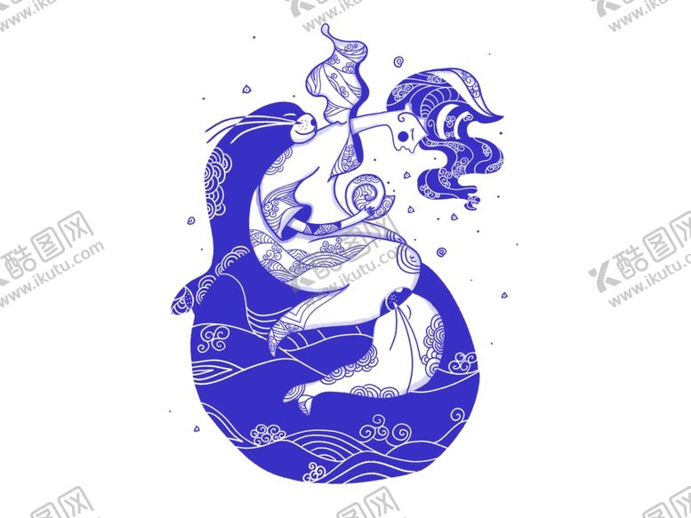 编号：10861705190154598342【酷图网】源文件下载-艺术女人像