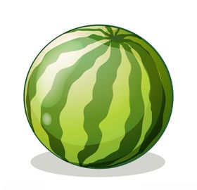 矢量卡通西瓜