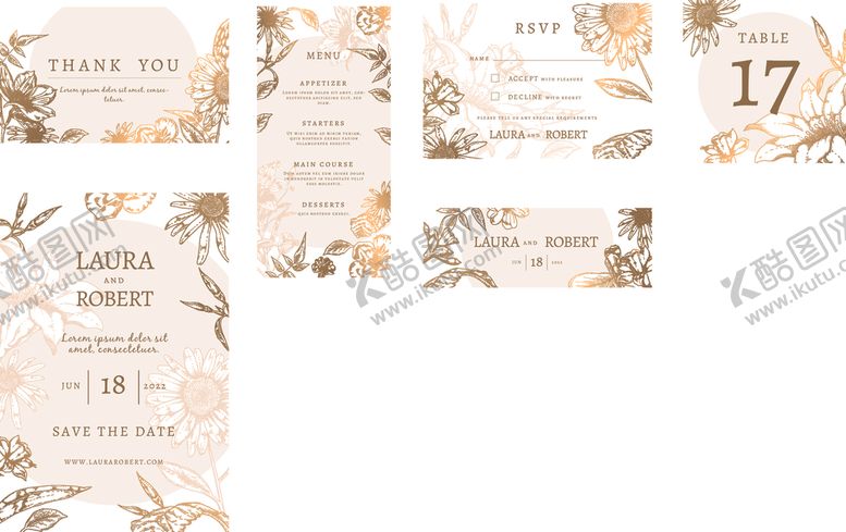 编号：46564812131549382126【酷图网】源文件下载-莫兰迪婚礼牌生日邀请函迎宾背景