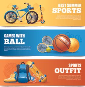 体育用品横幅