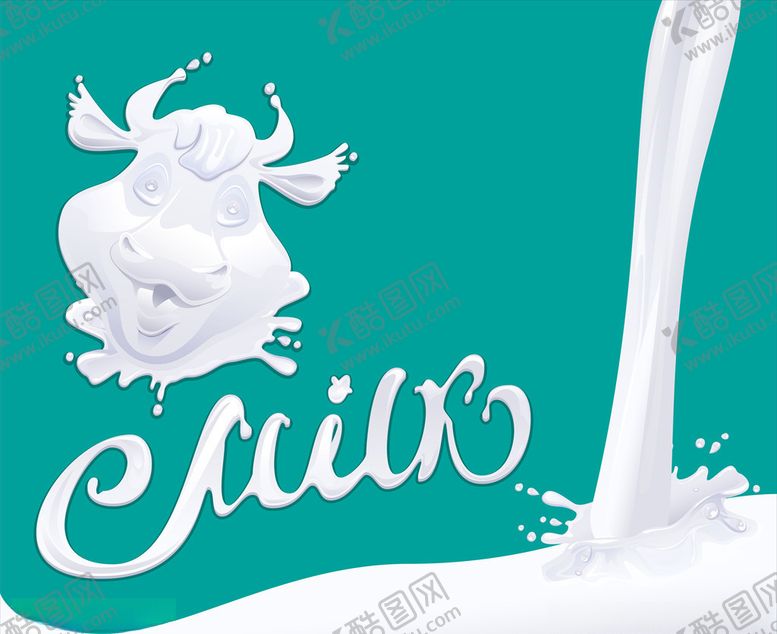 编号：23953110310157215911【酷图网】源文件下载-牛奶