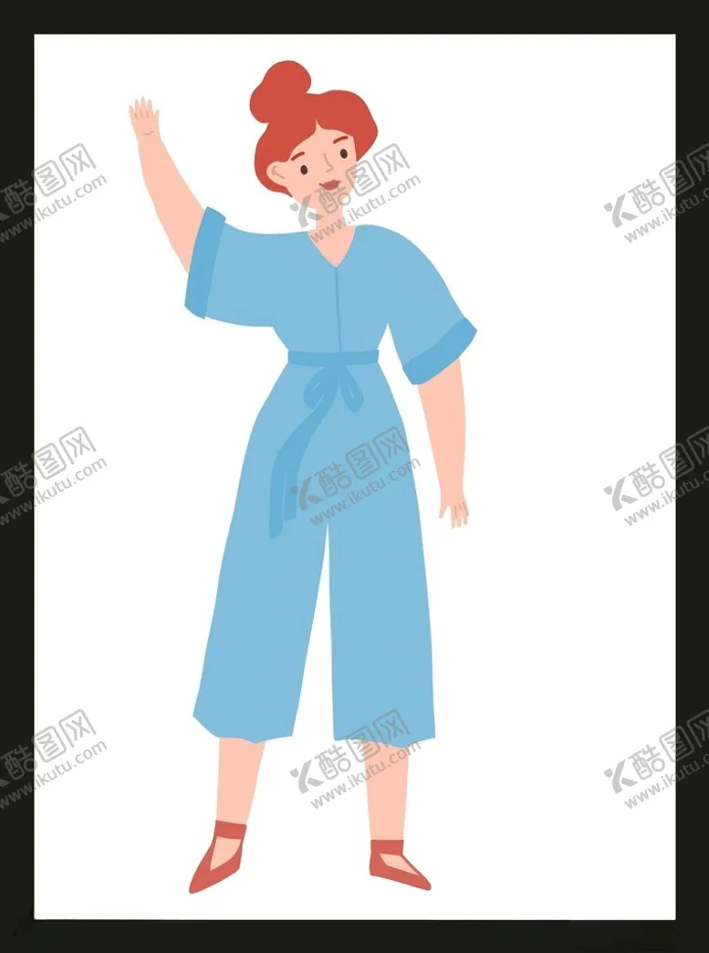 编号：90431301310936579937【酷图网】源文件下载-手绘卡通女孩
