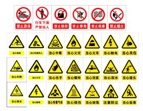 电梯禁止图标当心卡住鞋跟