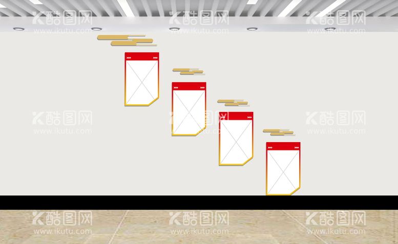 编号：97434012211415304760【酷图网】源文件下载-楼梯文化墙