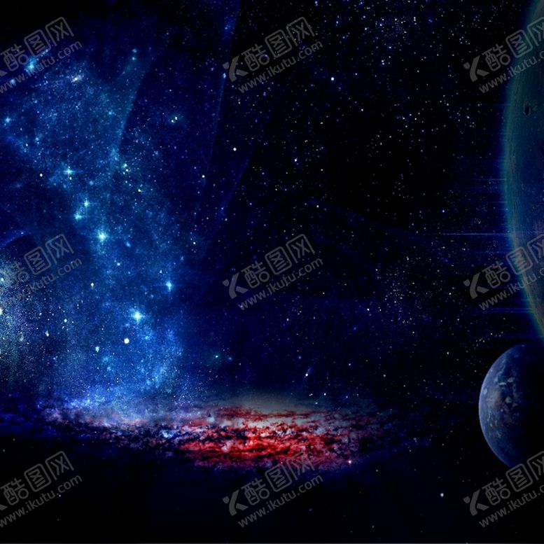 星空天文景观背景梦幻背景顶