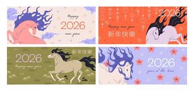 古风动物图案装饰画集合