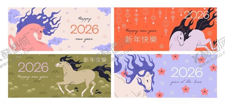 编号：60603904082030036196【酷图网】源文件下载-古风动物图案装饰画集合