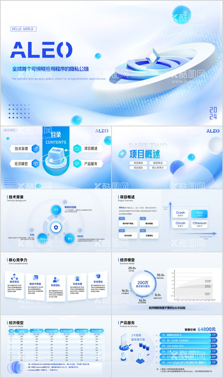 编号：61589812020513136515【酷图网】源文件下载-区块链项目介绍PPT