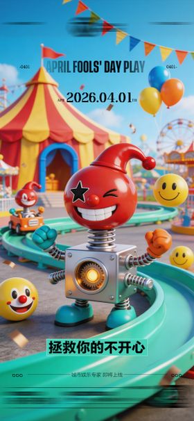 酒吧愚人节传统海报