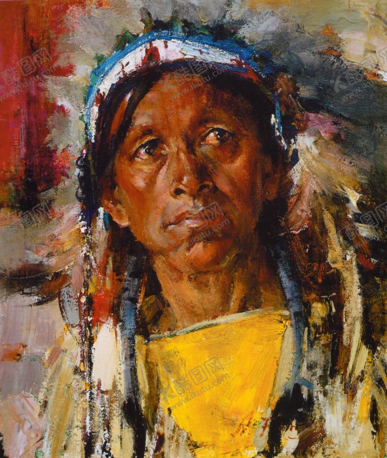 编号：46687409270236487747【酷图网】源文件下载-印象派人物形象油画