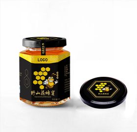 蜂蜜瓶贴高端土蜂蜜