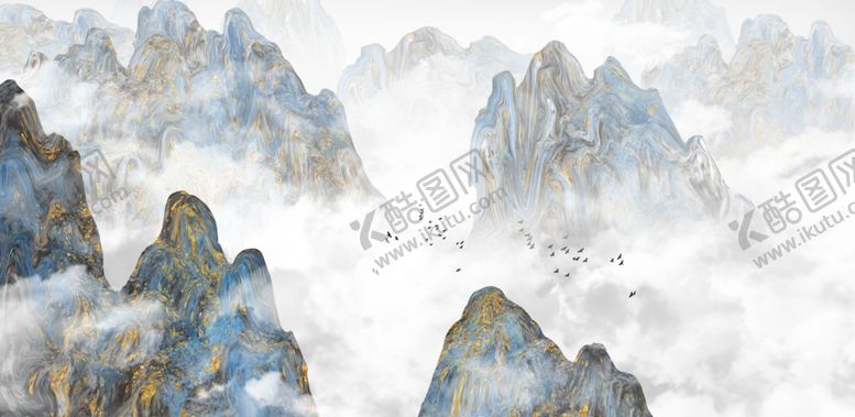 编号：30129806300217307056【酷图网】源文件下载-水墨山水