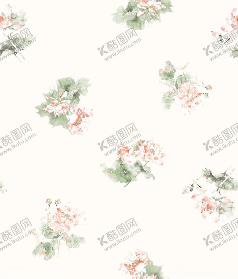 编号：18036811191612071370【酷图网】源文件下载-中式花卉图案