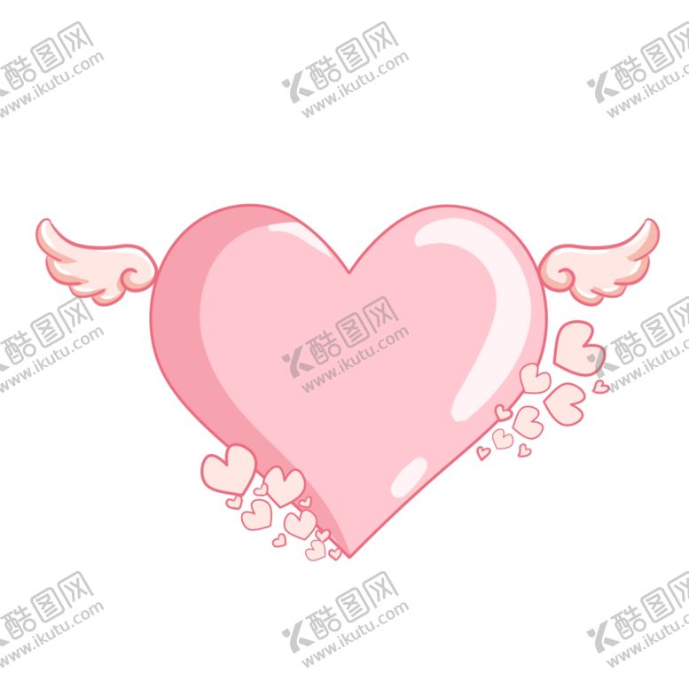 编号：96180706281309051391【酷图网】源文件下载-卡通爱心