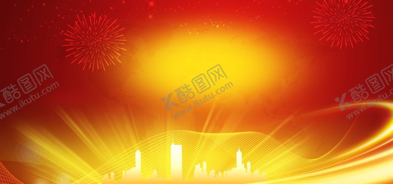 编号：91676405092348372522【酷图网】源文件下载-红色背景