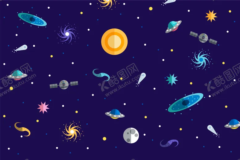 编号：41273909211648015678【酷图网】源文件下载-星球背景 