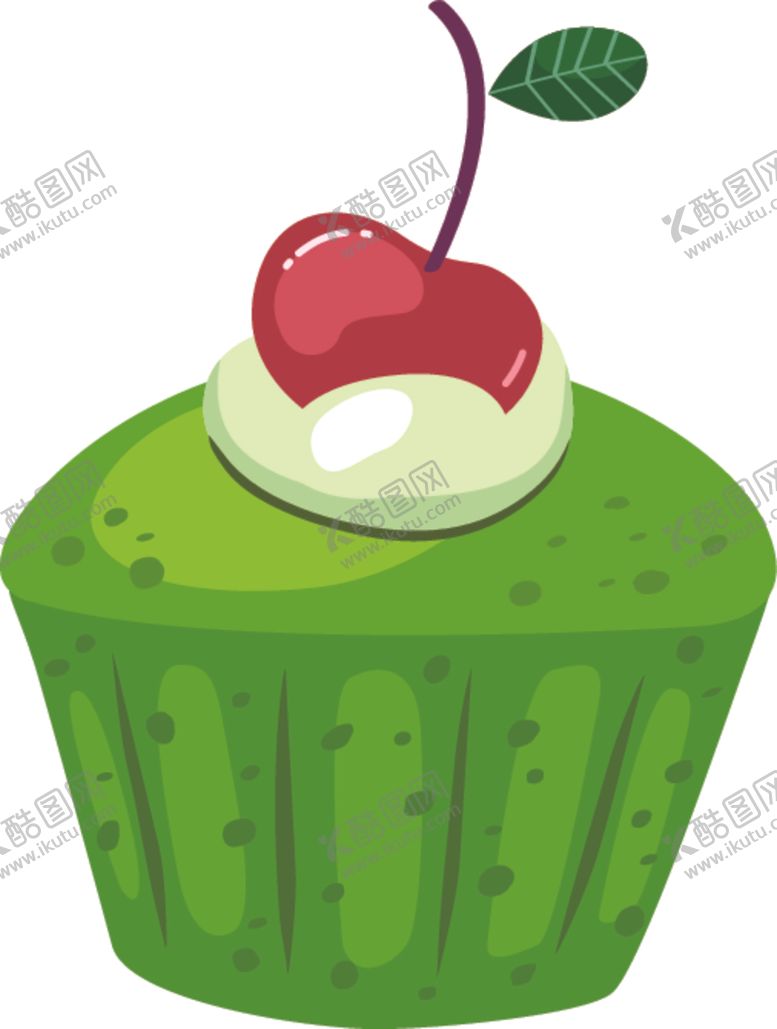 编号：25169804290333511621【酷图网】源文件下载-抹茶甜点