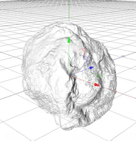 C4D模型岩石假山石头景观石