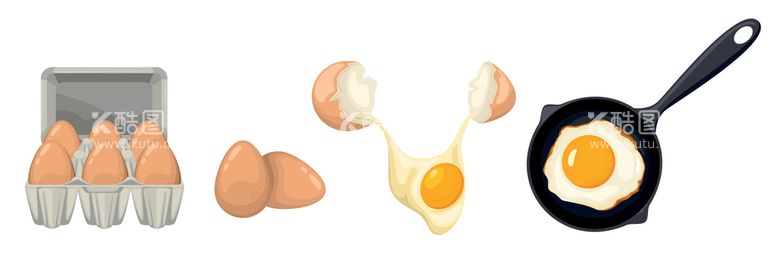 编号：76493110220956272708【酷图网】源文件下载-卡通鸡蛋