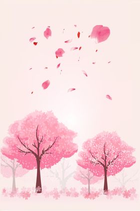 桃花背景